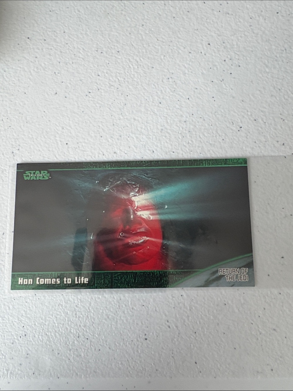 Topps Star Wars Return of the Jedi Card - Wide Vision